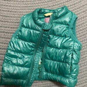 Primary Teal Puffer vest